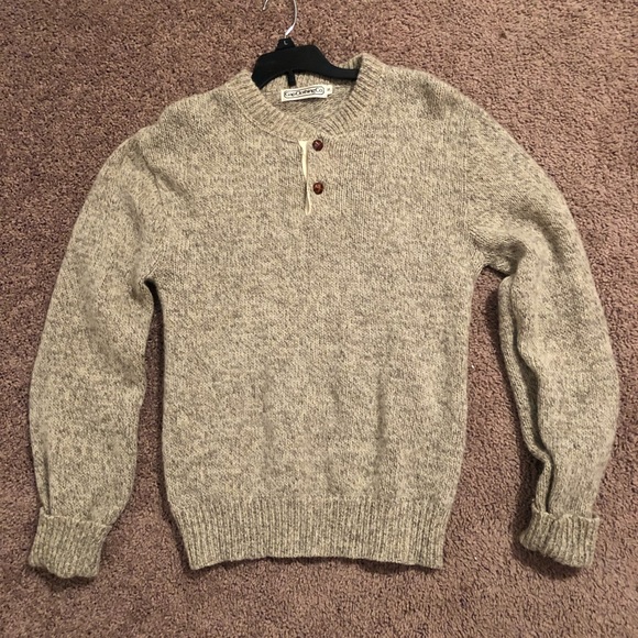 90’s heavy wool sweater - Picture 1 of 2